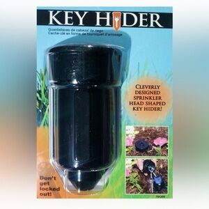 Chic Key Hider: Hillman 701305 Sprinkler Head Shape in Black‎